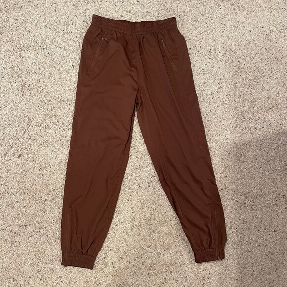 Girlfriend Collective Brown Track Pants - Picture 2 of 6